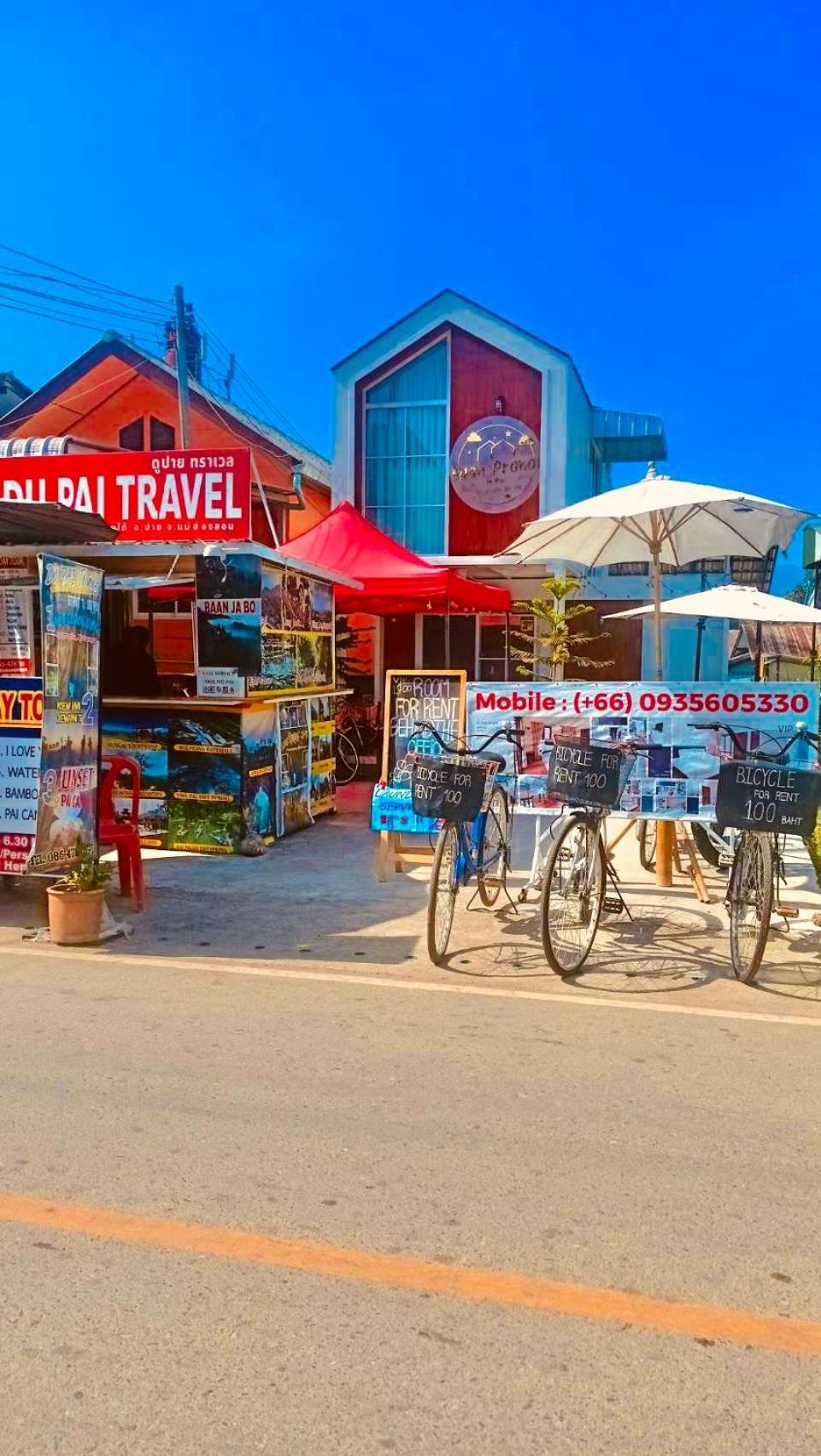 Baan Pranai In Pai Hotell Exteriör bild